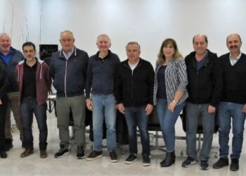 Cooperativa Eléctrica: visita de miembros de la Federación provincial