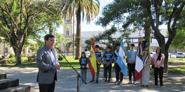 Acto en homenaje al coronel Manuel Dorrego