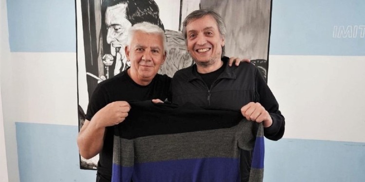 Alejandro Dichiara y Máximo Kirchner