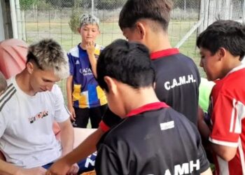 Baltasar Rodríguez en el Club Atlético Monte Hermoso