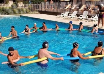Clases gratuitas de gimnasia en el agua