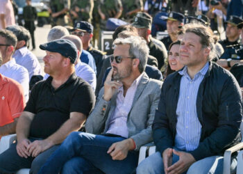 Hernán Arranz en el lanzamiento del Operativo Sol