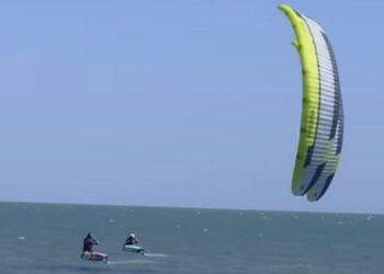 Catalina Turienzo entrenamiento en Monte Hermoso