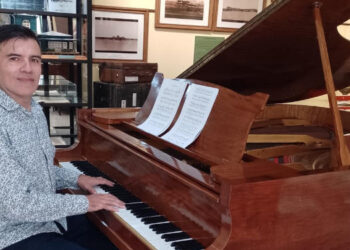 Claus interpretará obras con el legendario piano de Mario Costa