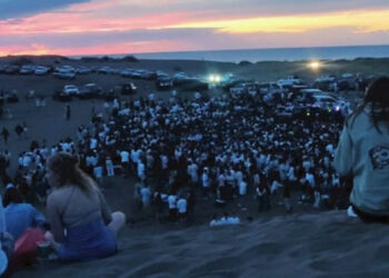 Fiestas en Las huellas en Monte Hermmoso