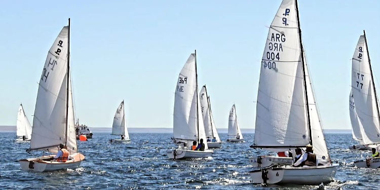 Clase Nacional Pampero Grand Prix regatistas de Monte Hermoso