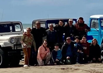 En Jeep por los médanos de Monte Hermoso