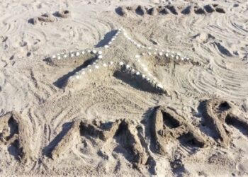 Grafitis en la arena