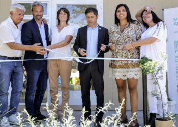 Kicillof inaugura parque ambiental en Monte Hermoso