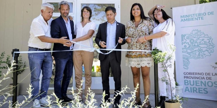 Kicillof inaugura parque ambiental en Monte Hermoso