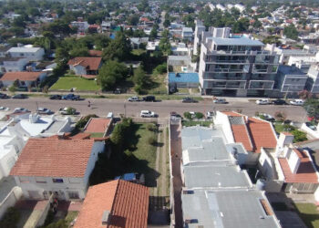 Monte Hermoso vista aérea desde Costanera 900