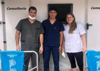 Consultorio odontológico móvil en Monte Hermoso