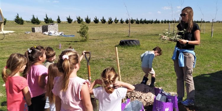 En Coronel Dorrego promueven en jardines de infantes el conocimiento sobre la actividad olivícola