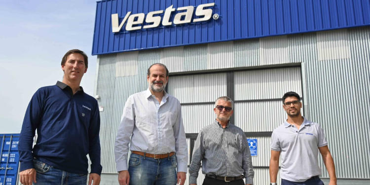 Susbielles firma de convenio con Vestas