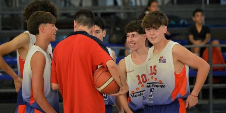 Infantiles y juveniles de Monte Hermoso Basket disputarán un torneo sudamericano en Bahía Blanca esta Semana Santa
