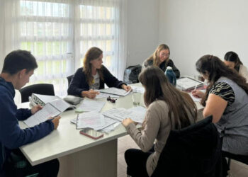 Desarrollo Social Coronel Dorrego reunión con ENVIÓN