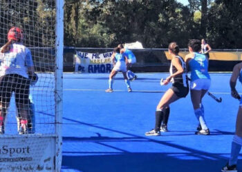Monte Hermoso es sede de un campeonato regional bonaerense de hockey femenino