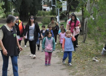 Retornaron las visitas al Parque Ambiental para todos los niveles educativos de Monte Hermoso y de la región.