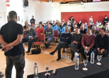 Tuvo lugar en Monte Hermoso una jornada regional de capacitación que brindó la Dirección de Defensa Civil provincial