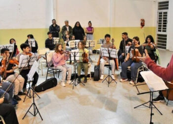 Reconvertido en municipal se retomaron las clases de orquesta y coro infantil y juvenil en Monte Hermoso