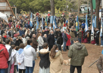 Acto y fiesta criolla en Sauce Grande