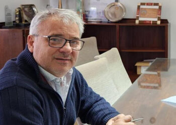 Sergio Bordoni intendente de Tornquist en declaraciones sobre el reconocimiendo internacional de Saldungaray