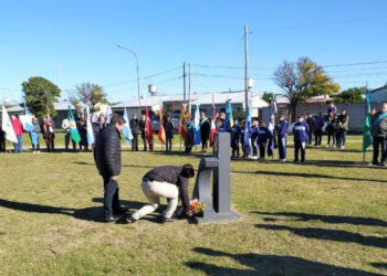 Evocaron en Coronel Dorrego el hundimiento del Crucero General Belgrano en la guerra de Malvinas