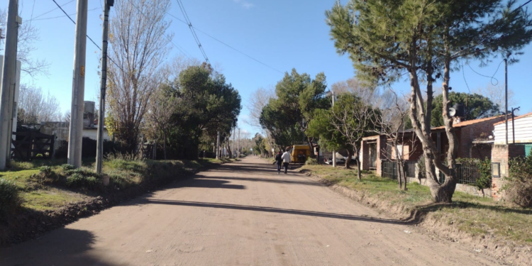 Personal del área de Desarrollo Humano y Social realiza en Sauce Grande un relevamiento poblacional