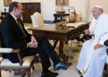 Susbielles con el Papa Francisco