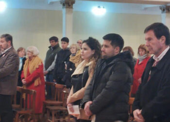 Acto en Coronel Dorrego en adhesión al Día del Inmigrante Italiano que en Argentina se celebra el 3 de junio