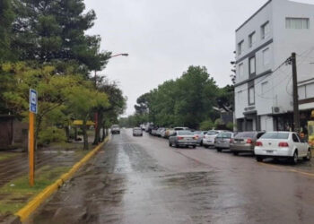 Registros de lluvia caída durante el pasado fin de semana en Monte Hermoso y en otros puntos de la región
