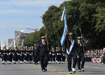 Desfile 9 de Julio en Buenos Aires