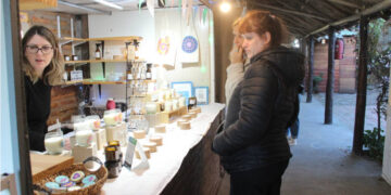 feria de artesanos en vacaciones de invierno
