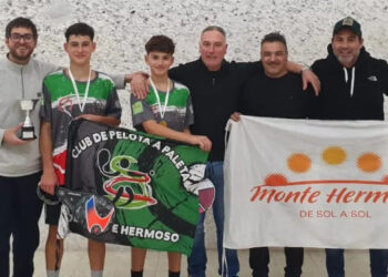Campeones montermoseños de Pelota a Paleta