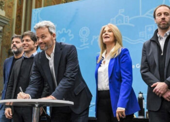 El intendente de Monte Hermoso participó del acto de transferencia de fondos provinciales a los municipios bonaerenses
