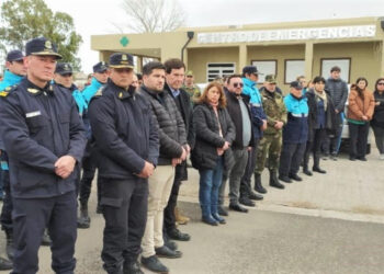 En Coronel Dorrego impusieron el nombre de una suboficial de la policía provincial asesinada en un acto de servicio