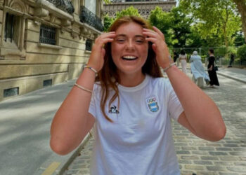 Catalina Turienzo velista de Monte Hermoso