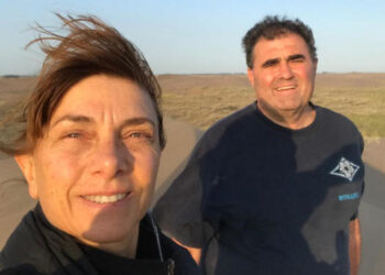 Gabriela Laurent y Alfredo Dagna finca Nobles Caciques