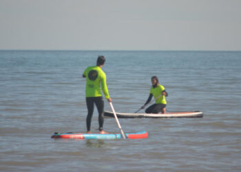 Jornada de Suptrip en Monte Hermoso octubre 2024 en Parador La Escuela
