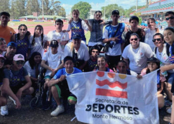 Participación de jóvenes de Monte Hermoso en los Juegos Bonaerenses en Mar del Plata