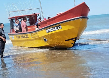 Pesca embarcada La Fortaleza Monte Hermoso