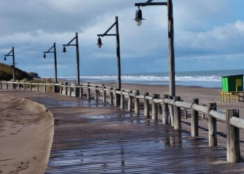 Tormenta en Monte Hermoso y en Sauce Grande