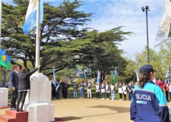 Oriente celebró su centésimo décimo tercer aniversario en acto presidido por el intendente de Coronel Dorrego