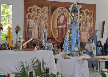 Fiestas patronales parroquia Stella Maris de Monte Hermoso