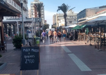 Peatonal Dufaur Monte Hermoso propuestas gastronómicas