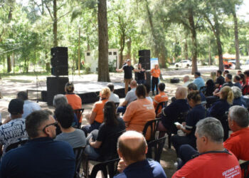 Secretaría de Seguridad Ciudadana presente en acto de Defensa Civil en Moreno