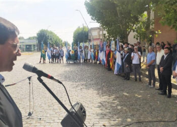 Chalde en el aniversario del partido de Coronel Dorrego: «Persigan sus sueños, no se dejen abatir por las dificultades»