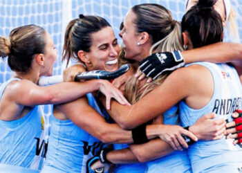 La Leona montermoseña Mari Larsen debutó con un gol en el torneo internacional que se disputa en Santiago del Estero