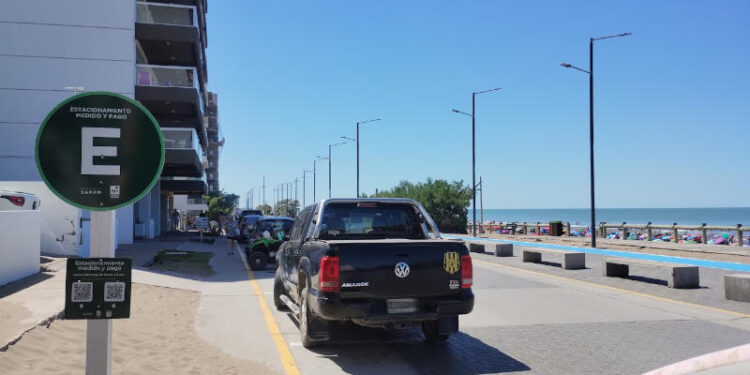 Estacionamiento medido y pago en Monte Hermoso