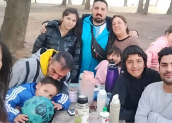 Famlia de Mondoza a Monte Hermoso